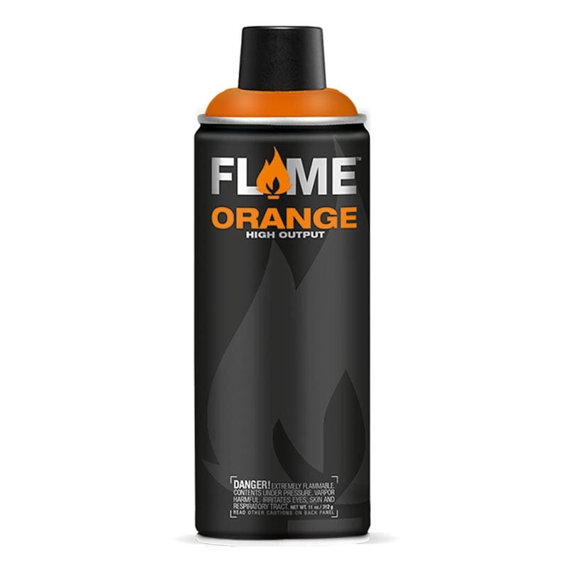 Flame Orange Spray Paint 400ml