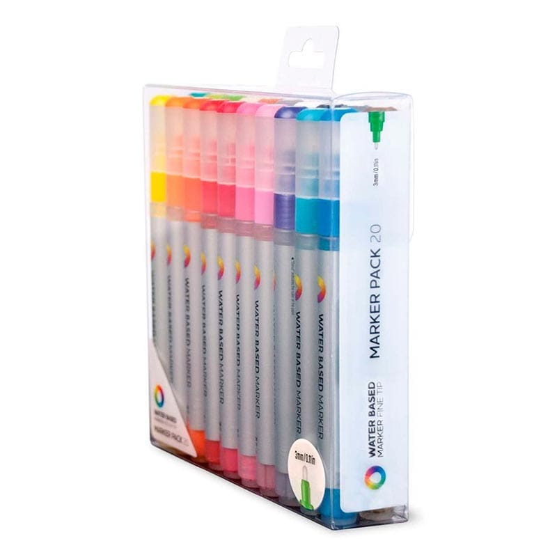 MTN Montana Colors Water Based Marker 3mm Pack (20 Markers)