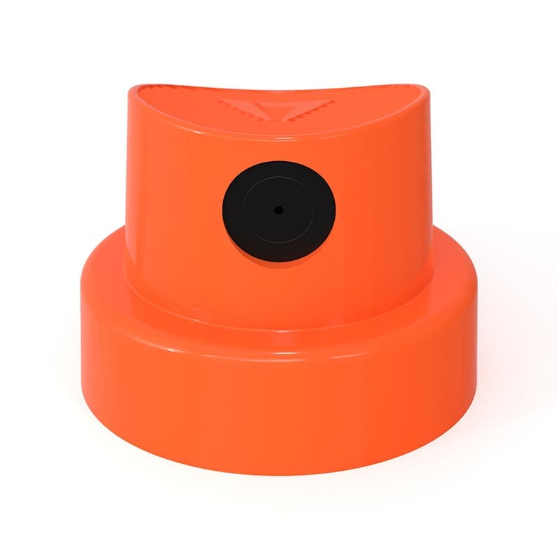 Hardcore Fat Cap (Orange With Black Dot)